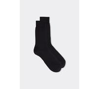 Intimissimi Calze Corte in Cotone Filo di Scozia Rasato Uomo Grigio Taglia 44-45
