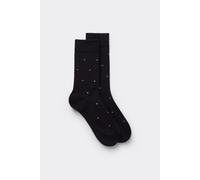 Intimissimi Calze Corte in Cotone Soft Uomo Nero Taglia 40-41