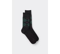 Intimissimi Calze Corte in Cotone Soft Uomo Nero Taglia 40-41