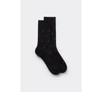 Intimissimi Calze Corte in Cotone Soft Uomo Nero Taglia 42-43