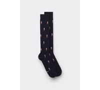 Intimissimi Calze Lunghe Cotone Soft ©Disney Brontolo Uomo Blu Taglia 42-43