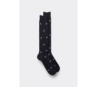 Intimissimi Calze Lunghe in Cotone Stampa Sonic Uomo Blu Taglia 40-41