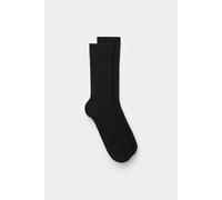 Intimissimi Calzini Corti Cotone Soft a Coste Uomo Nero Taglia 42-43