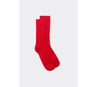 Intimissimi Calzini Corti Cotone Soft a Coste Uomo Rosso Taglia 44-45