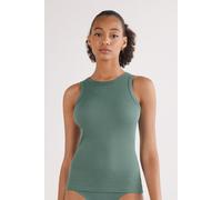 Intimissimi Canotta a Costine in Cotone Superior Donna Verde Taglia L