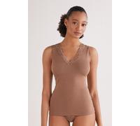 Intimissimi Canotta in Modal e Pizzo Pretty Flower Donna Naturale Taglia M