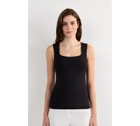 Intimissimi Canotta Spalla Larga in Fresh Bamboo Donna Nero Taglia M