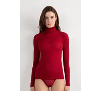 Intimissimi Dolcevita Lana e Seta Manica Lunga con Collo Alto Donna Rosso Taglia L