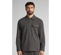 Intimissimi Giacca Overshirt con Bottoni Tessuto Effetto Panno Uomo Grigio Taglia S
