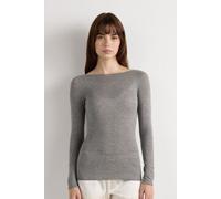Intimissimi Maglia Manica Lunga Ultralight con Cashmere e Scollo a Barchetta Donna Grigio Taglia L