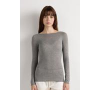 Intimissimi Maglia Manica Lunga Ultralight con Cashmere e Scollo a Barchetta Donna Grigio Taglia S