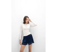 Intimissimi Pantaloncino Seta con Profilo Donna Blu Taglia M