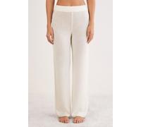 Intimissimi Pantaloni Lunghi a Palazzo 100% Cashmere Donna Avorio Taglia M