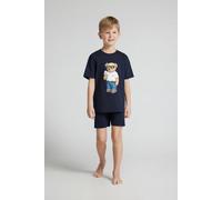 Intimissimi Pigiama Corto Bambino in Cotone Stampa Ice Cream Bambino Blu Taglia 4-5