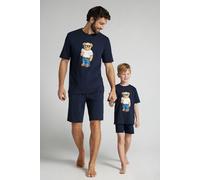 Intimissimi Pigiama Corto in Cotone Stampa Ice Cream Uomo Blu Taglia M