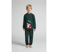 Intimissimi Pigiama Lungo Bambino in Cotone ©Disney Brontolo Bambino Verde Taglia 10-11