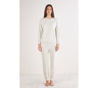 Intimissimi Pigiama Lungo in Modal Comfort Details Donna Grigio Taglia M
