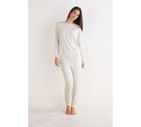 Intimissimi Pigiama Lungo in Modal Comfort Details Donna Grigio Taglia S