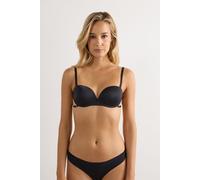 Intimissimi Reggiseno a Balconcino Multifunzione Anna in Microfibra Ultralight Donna Nero Taglia 3B