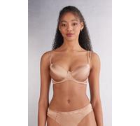 Intimissimi Reggiseno a Balconcino Sofia in Seta Donna Naturale Taglia 2B