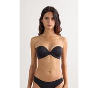 Intimissimi Reggiseno a Fascia Anna in Microfibra Ultralight Donna Nero Taglia 2D