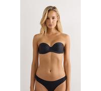 Intimissimi Reggiseno a Fascia Giada in Microfibra Donna Nero Taglia 1D