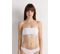 Intimissimi Reggiseno a Fascia Ilaria in Microfibra Ultralight Donna Bianco Taglia L