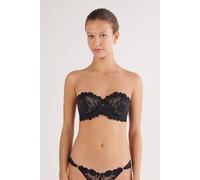 Intimissimi Reggiseno Balconcino a Fascia All About Flowers Donna Nero Taglia 2B