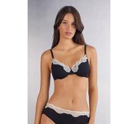 Intimissimi Reggiseno Balconcino Francesca Effortless Beauty Donna Nero Taglia 5B