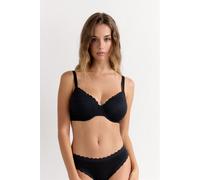 Intimissimi Reggiseno Balconcino Francesca in Pizzo Donna Nero Taglia 2B