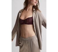 Intimissimi Reggiseno Balconette Denise in Pizzo Donna Bordeaux Taglia 2C