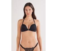 Intimissimi Reggiseno Push-up Monica Apertura Anteriore Glimmer of Pleasure Donna Nero Taglia 2B