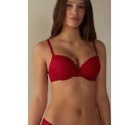 Intimissimi Reggiseno Super Push-up Elettra in Pizzo Donna Rosso Taglia 2B