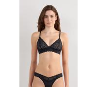 Intimissimi Reggiseno Triangolo Emma in Pizzo Donna Nero Taglia 1B