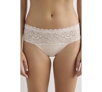 Intimissimi Slip Alto in Pizzo e Cotone Donna Naturale Taglia 6