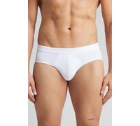 Intimissimi Slip in Microfibra con Logo Uomo Bianco Taglia 7
