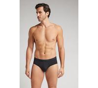 Intimissimi Slip in Microfibra con Logo Uomo Nero Taglia 5
