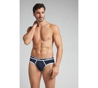 Intimissimi Slip Uomo in Cotone Superior con Logo Uomo Blu Taglia 7
