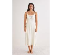 Intimissimi Sottoveste Lunga in Seta All About Flowers Donna Avorio Taglia L