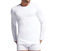 Intimitaly DeFonseca - Maglia Termica Uomo Manica Lunga, Pacco da 2, Caldo Cotone Interlock (IT, Testo, XXL, Regular, Regular, Bianco)