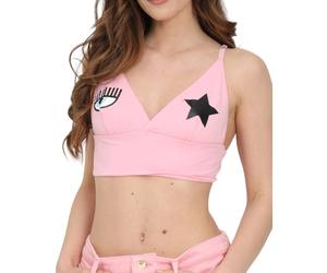 Intimo Chiara Ferragni A14174924 Bralette Donna Cotone Rosa