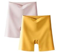 Intimo da Donna in Seta ghiacciata a Vita Alta con Controllo della Pancia e Sollevamento dei Fianchi, Mutandine UltraSottili Senza Tracce, Pantaloncini Modellanti
