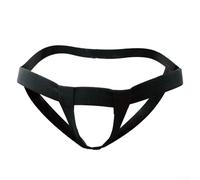 Intimo da uomo, 1/2 pezzi Enhancer Lifter Jockstrap Slip con anello di supporto rigonfiamento per una maggiore fiducia e vestibilità comoda da uomo (nero)