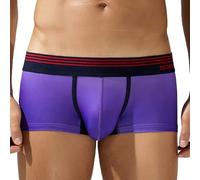 Intimo da uomo 2026 Uomo Low Rise Ultra Sottile Traspirante Seta di Ghiaccio Intimo Trunk Uomo Boxer Slip 2026 Comfort Slip 2026 Per Uomo, Lilla, M