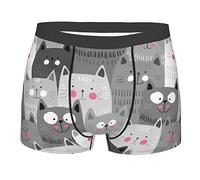 Intimo da Uomo Cats Group Mutande Boxer Confortevole Mens Boxers Confezione Boxer da Uomo per Regalo Indossare Tutti I Giorni Quotidiano S