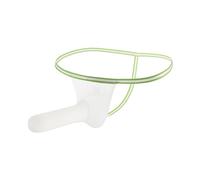 Intimo da Uomo Cotone - Intimo da con Proboscide di Elefante Tinta Unita Sexy Cintura Sottile Traspirante Perizoma A Vita Bassa (White M)