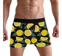 Intimo da Uomo Le-Mon And Boxer da Uomo Traspirante Boxer Elasticizzato Confortevole Mutande Boxer Indossare Tutti I Giorni per Regalo Gym XL