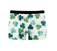 Intimo da Uomo Nero - da I Shenanigans Divertenti St Patricks Day Saint Paddy Graphic Biancheria Intima Stile Due (Army Green XL)