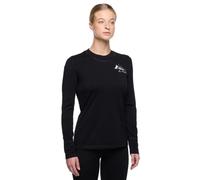Intimo in lana merino a maniche lunghe da donna Vaude Monviso II ( Nero / 42 )