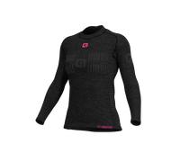 Intimo invernale manica lunga donna ALE' WOOL grigio